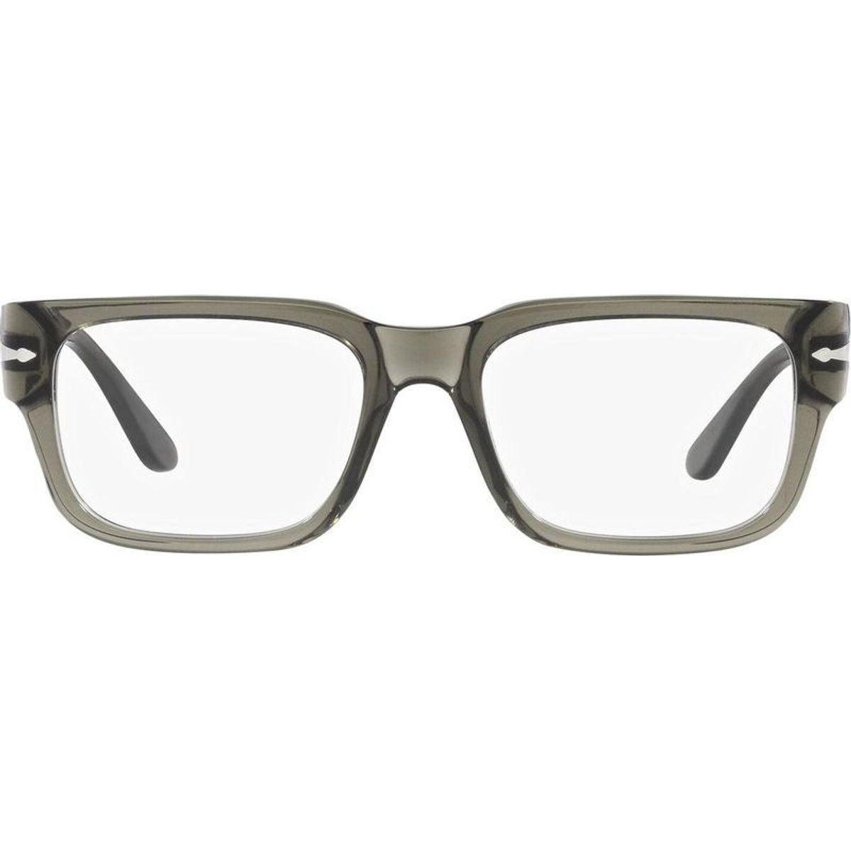 PO3315V, Transparent Taupe Grey/Clear Lenses