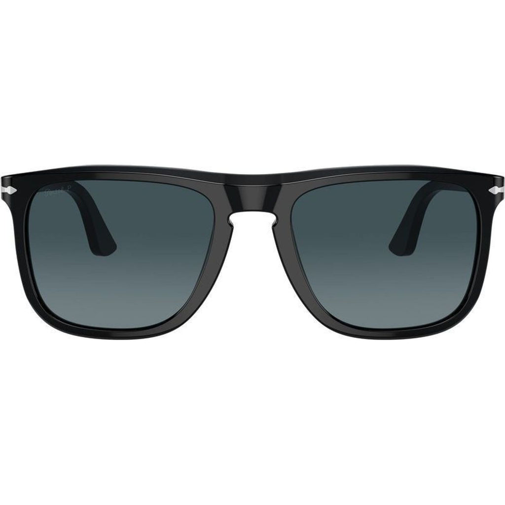PO3336S, Black/Blue Gradient Polarised Glass Lenses 57 Eye Size