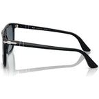 PO3336S, Black/Blue Gradient Polarised Glass Lenses 57 Eye Size