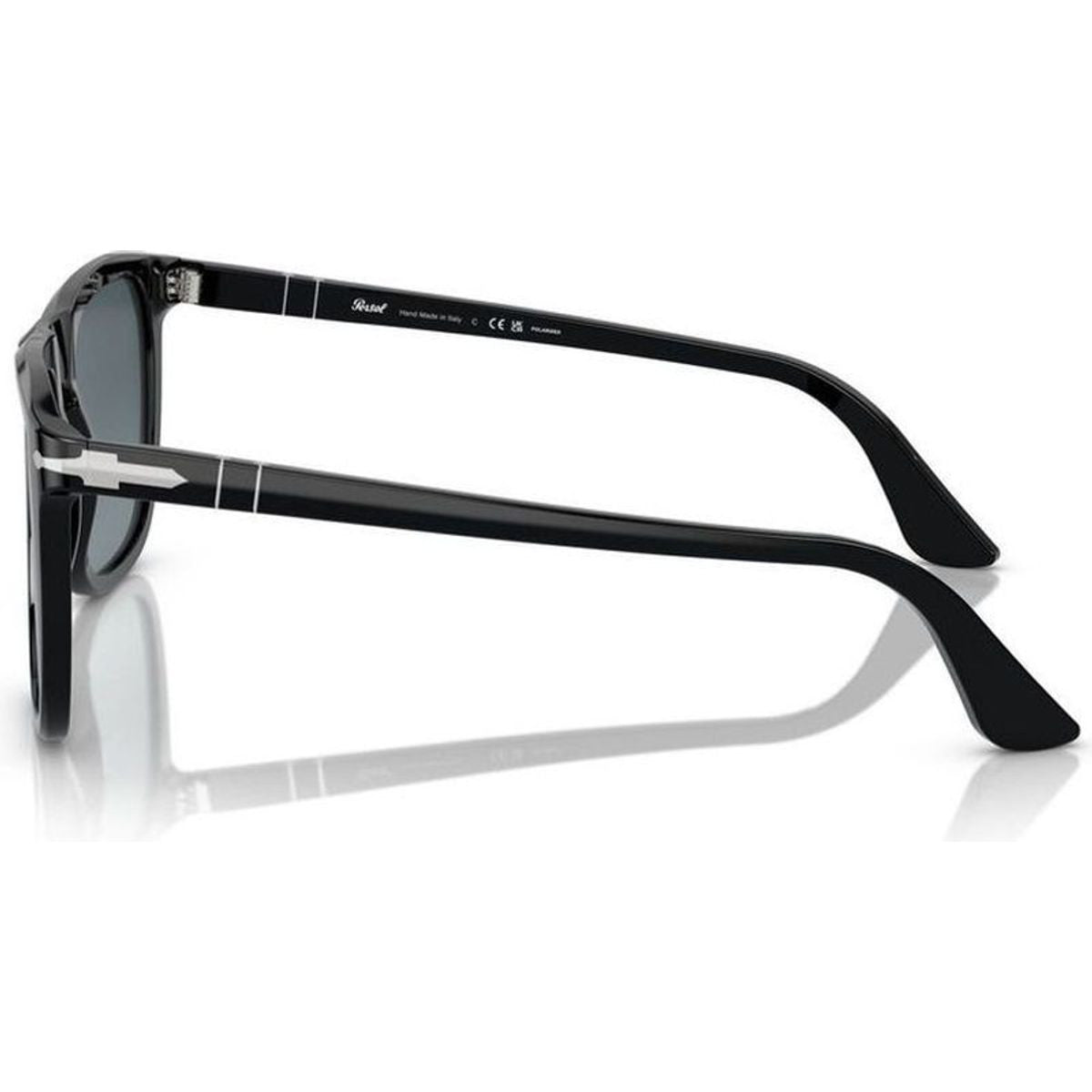 PO3336S, Black/Blue Gradient Polarised Glass Lenses 57 Eye Size