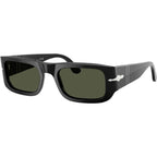 PO3362S, Black/Green Glass Lenses 55 Eye Size