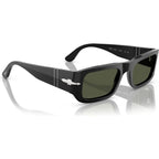 PO3362S, Black/Green Glass Lenses 55 Eye Size
