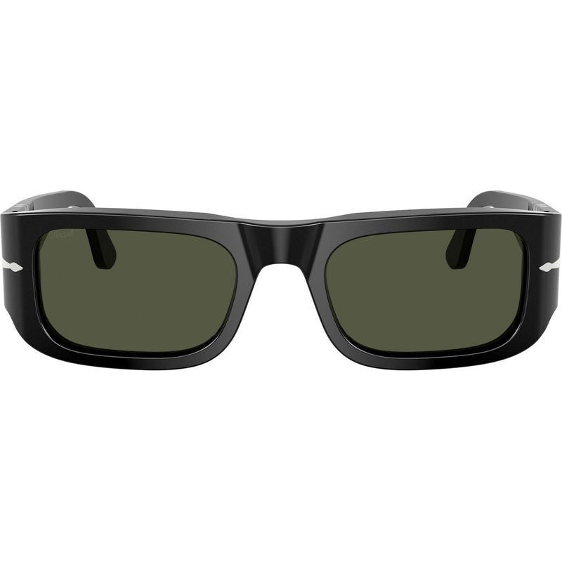 PO3362S, Black/Green Glass Lenses 55 Eye Size