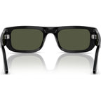 PO3362S, Black/Green Glass Lenses 55 Eye Size