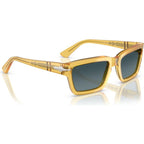 PO3363S, Miele/Blue Gradient Polarised Glass Lenses 55 Eye Size