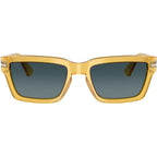 PO3363S, Miele/Blue Gradient Polarised Glass Lenses 55 Eye Size