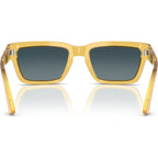 PO3363S, Miele/Blue Gradient Polarised Glass Lenses 55 Eye Size