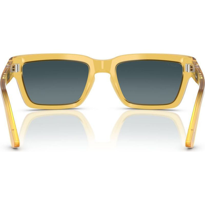 PO3363S, Miele/Blue Gradient Polarised Glass Lenses 55 Eye Size