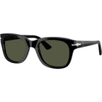 PO3372S, Black/Green Glass Lenses 53 Eye Size