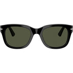 PO3372S, Black/Green Glass Lenses 53 Eye Size