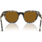 PO3379S, Brown Tortoise/Brown Glass Lenses 51 Eye Size