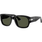 PO3380S, Black/Green Glass Lenses 52 Eye Size
