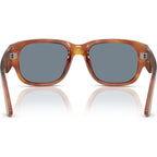 PO3380S, Terra Di Siena/Light Blue Glass Lenses 52 Eye Size