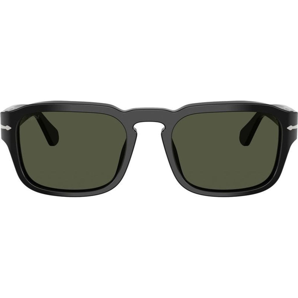 PO3386S, Black/Green Glass Lenses