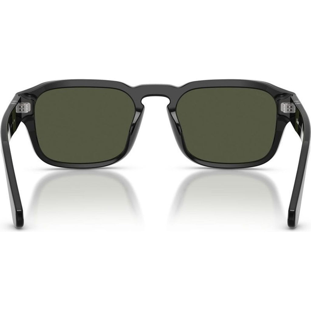 PO3386S, Black/Green Glass Lenses