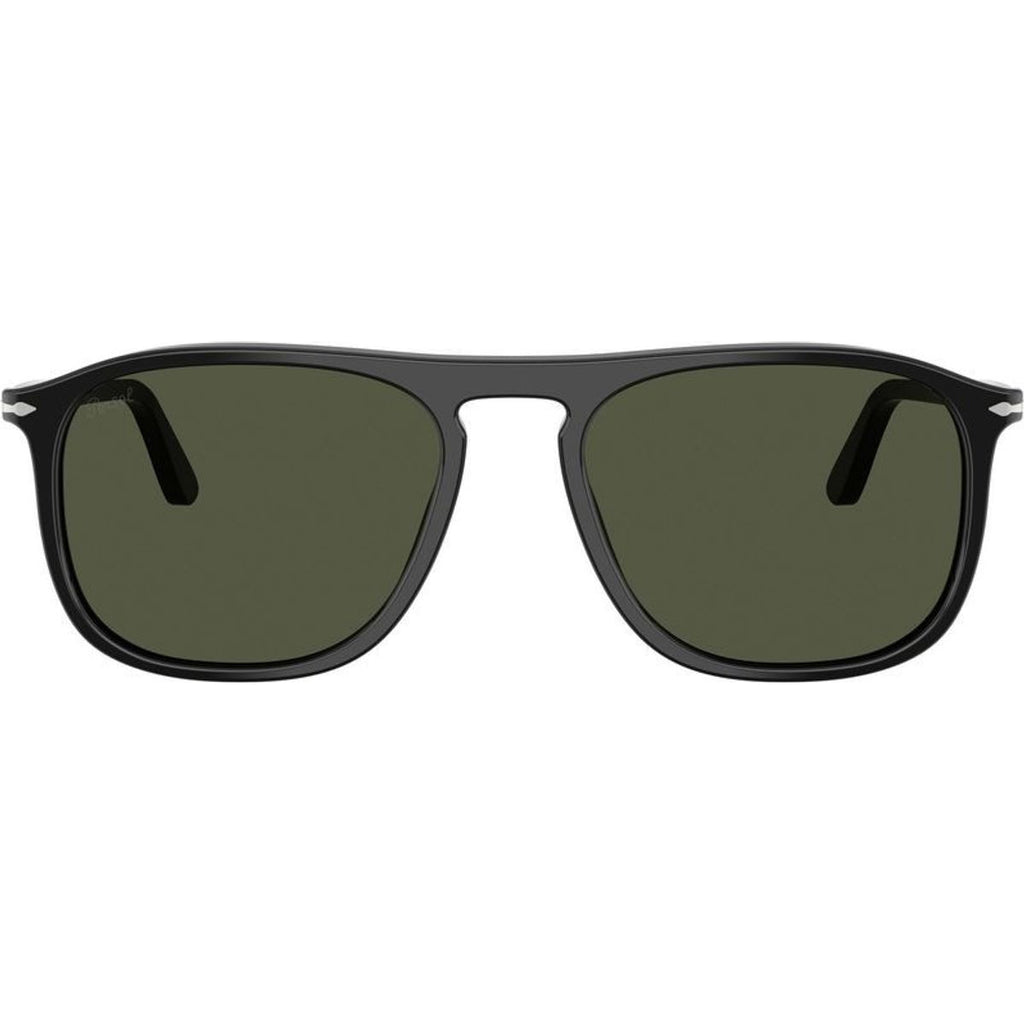 PO3392S, Black/Green Glass Lenses 54 Eye Size