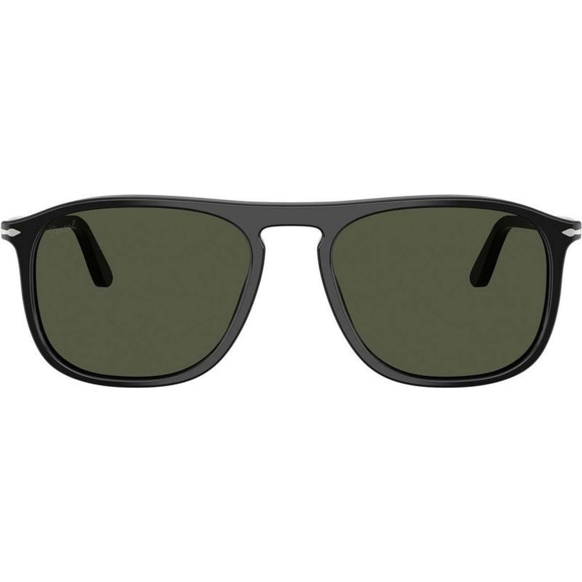 PO3392S, Black/Green Glass Lenses 54 Eye Size