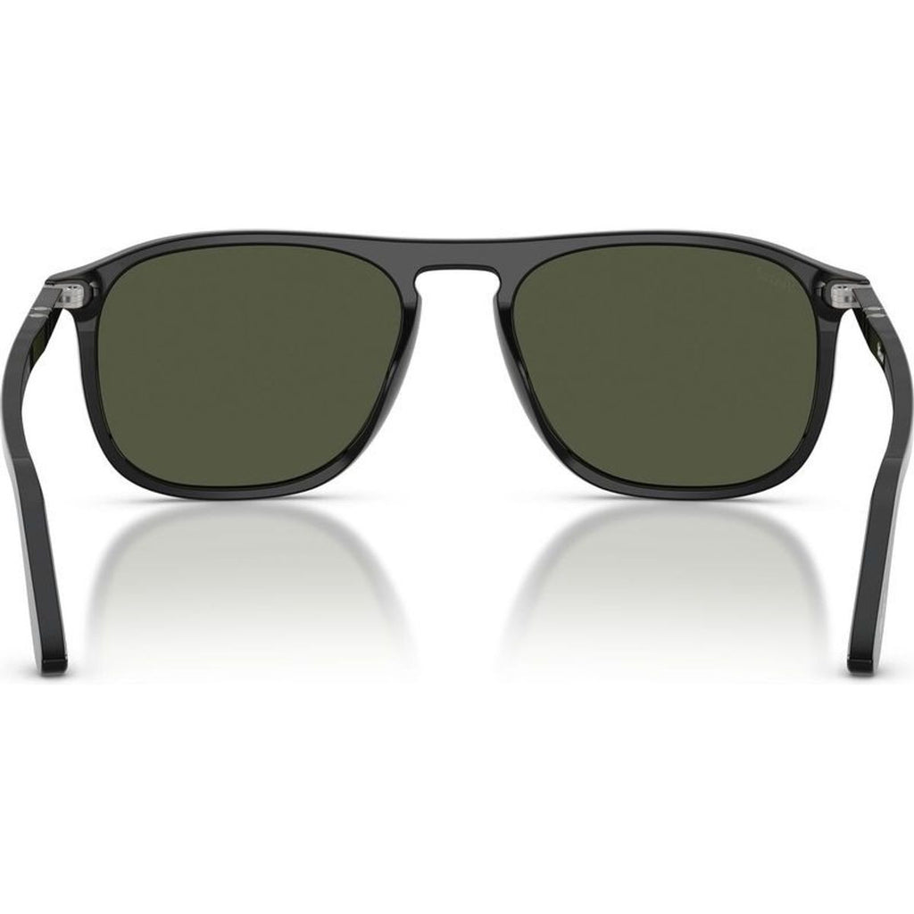 PO3392S, Black/Green Glass Lenses 54 Eye Size