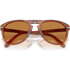 0PO0714SM Steve McQueen, Terra Di Siena/Light Brown Glass Lenses