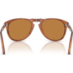 0PO0714SM Steve McQueen, Terra Di Siena/Light Brown Glass Lenses