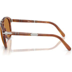 0PO0714SM Steve McQueen, Terra Di Siena/Light Brown Glass Lenses