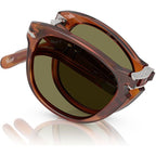0PO0714SM Steve McQueen, Terra Di Siena/Green Polarised Glass Lenses