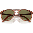 0PO0714SM Steve McQueen, Terra Di Siena/Green Polarised Glass Lenses