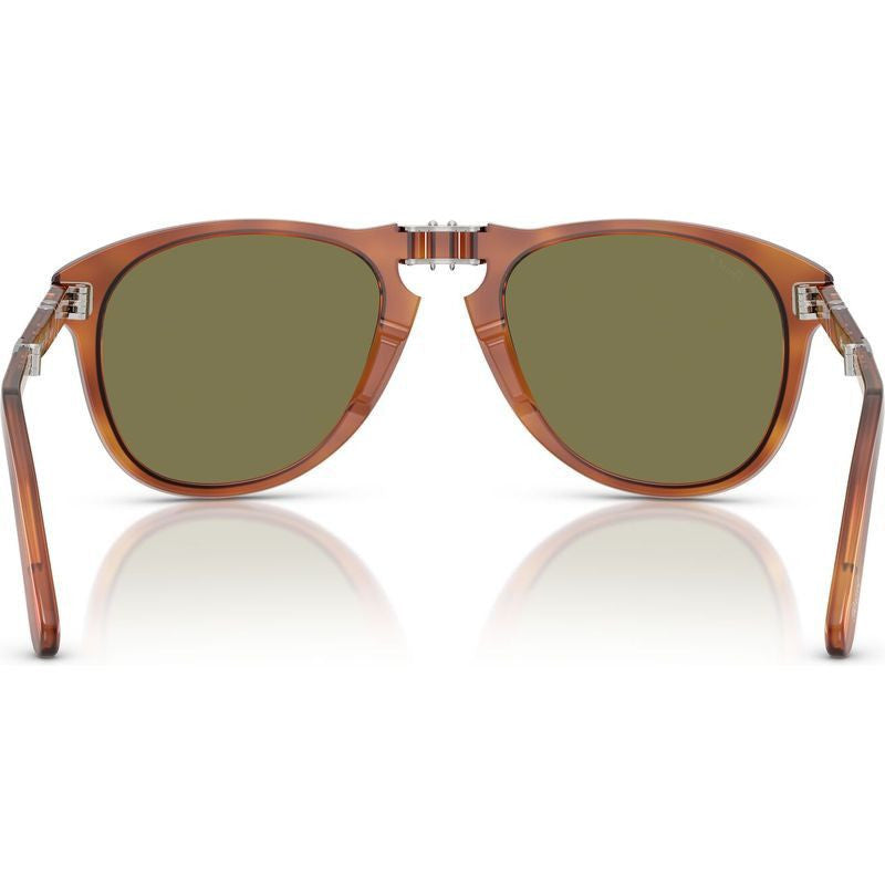 0PO0714SM Steve McQueen, Terra Di Siena/Green Polarised Glass Lenses
