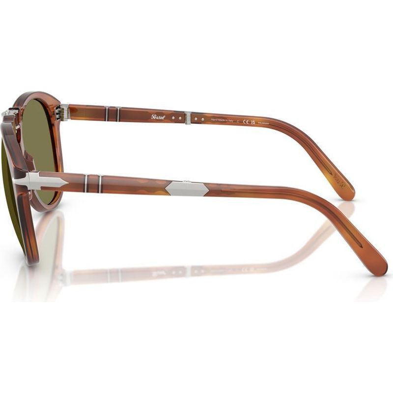 0PO0714SM Steve McQueen, Terra Di Siena/Green Polarised Glass Lenses
