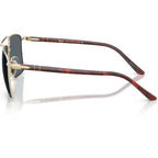 Persol PO1031S Gold Blue Glass Side