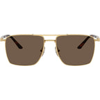 Persol PO1031S Gold Plating Dark Brown Glass Front