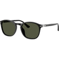 Persol PO3007SX Black Green Glass Angle