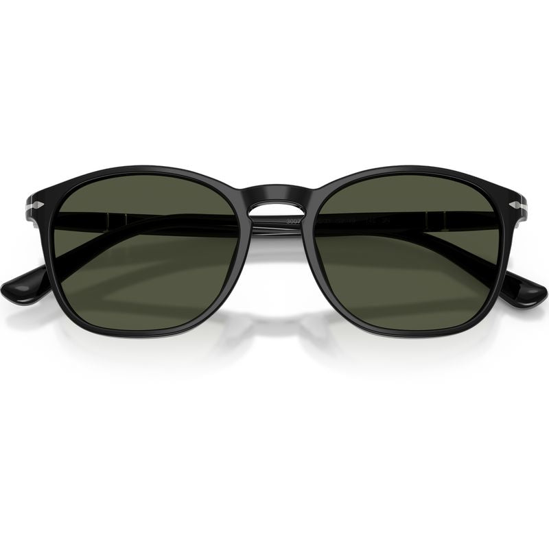 Persol PO3007SX Black Green Glass Front2