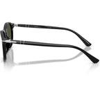 Persol PO3007SX Black Green Glass Side