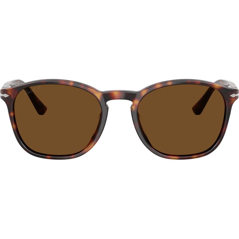 Persol PO3007SX Havana Brown Polarised Glass Front