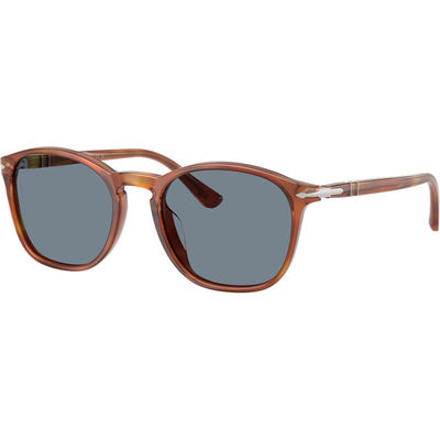 Persol PO3007SX Terra Di Siena Light Azure Glass Angle