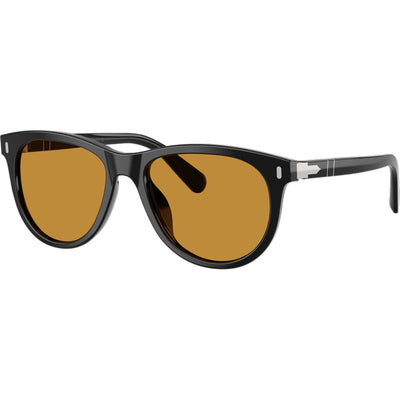 Persol PO3408S Black Yellow Brown Glass Angle