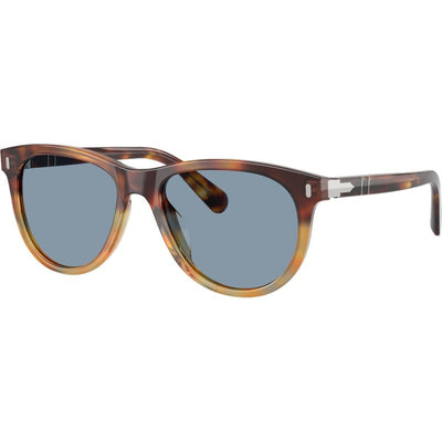Persol PO3408S Gradient Tortoise Light Blue Glass Angle
