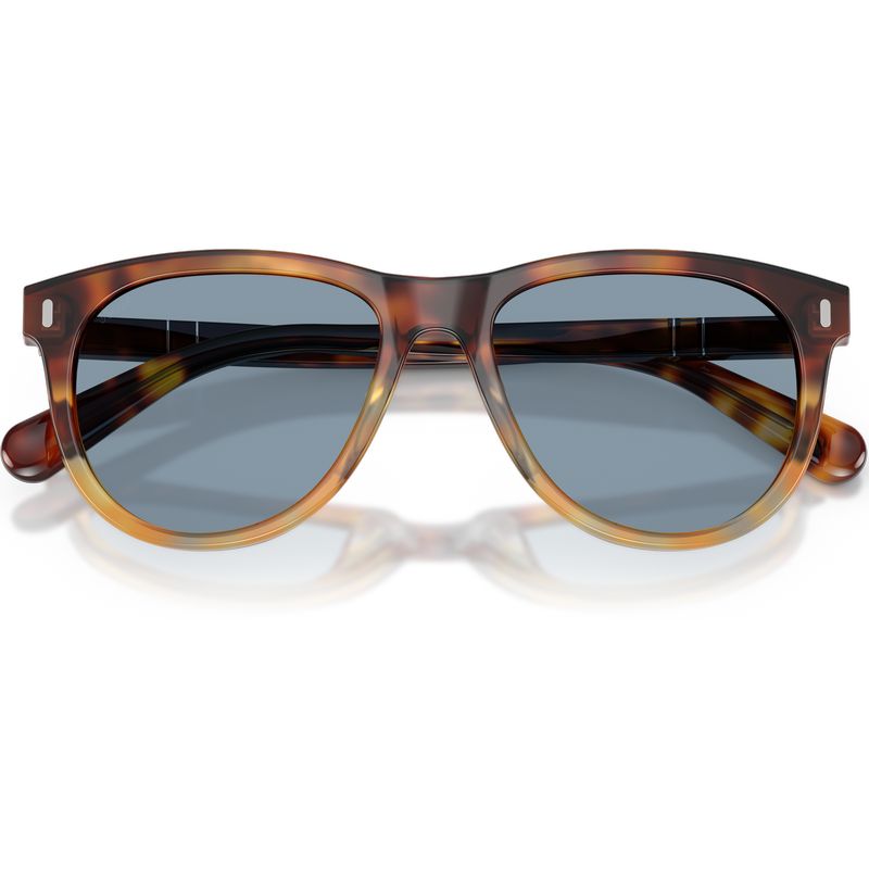 Persol PO3408S Gradient Tortoise Light Blue Glass Front2