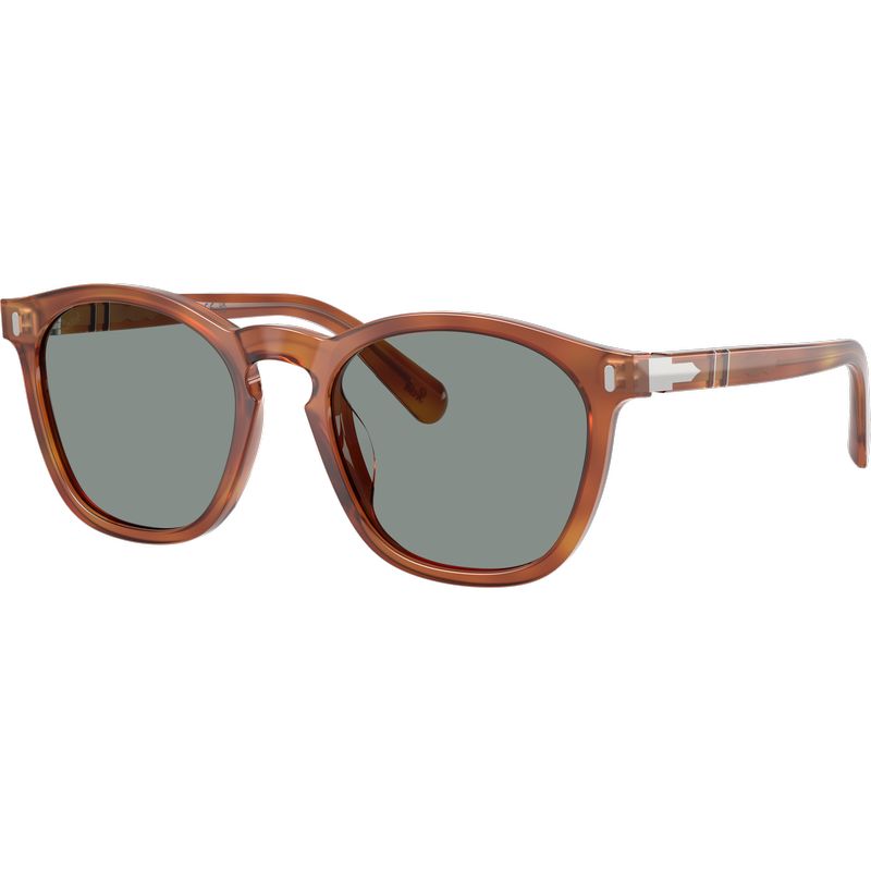 Persol PO3413S Terra Di Siena Blue Glass Angle