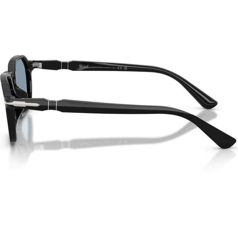 Persol PO3414S Black Blue Glass Side