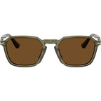 Persol PO3414S Oliva Green Brown Polarised Glass Front