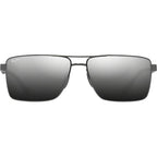 Piha, Shiny Gunmetal and Black/Silver Black Gradient Mirror Polarised Glass Lenses