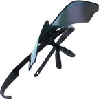 Flip Offs, Exec Black/Rainbow HDPV Mirror Polarised Lenses