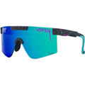 The Originals Narrow, Midnight Black Splatter/Blue HDPV Mirror Polarised Lenses
