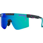 The Originals Narrow, Midnight Black Splatter/Blue HDPV Mirror Polarised Lenses