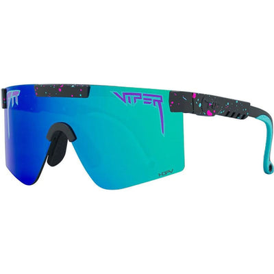 The Originals Narrow, Midnight Black Splatter/Blue HDPV Mirror Polarised Lenses