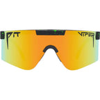 The 2000s, Monster Bull Black and Green Splatter/Yellow Orange Mirror Polarised Lenses