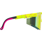 The Originals Narrow, 1993 Yellow Splatter/Rainbow Mirror Lenses