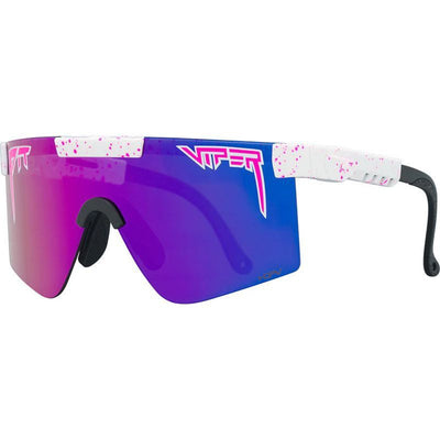The Originals Narrow, LA Brights White Splatter/Pink Purple HDPV Mirror Polarised Lenses
